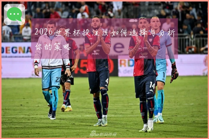 2026世界杯投注该如何选择与分析你的策略